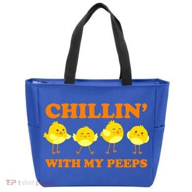Chillin With My Peeps Funny Easter Bag