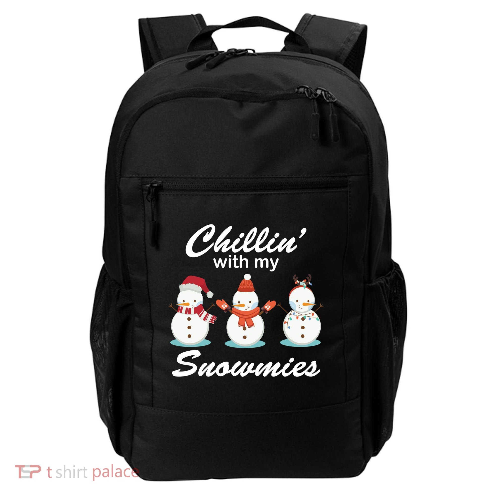Chillin With My Snowmies Christmas Backpack