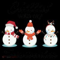 Chillin With My Snowmies Christmas Coffee Mug thumb 5