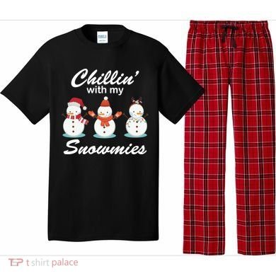 Chillin With My Snowmies Christmas Pajama Set