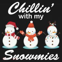Chillin With My Snowmies Christmas Polo thumb 3