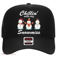 Chillin With My Snowmies Christmas Hat thumb 0