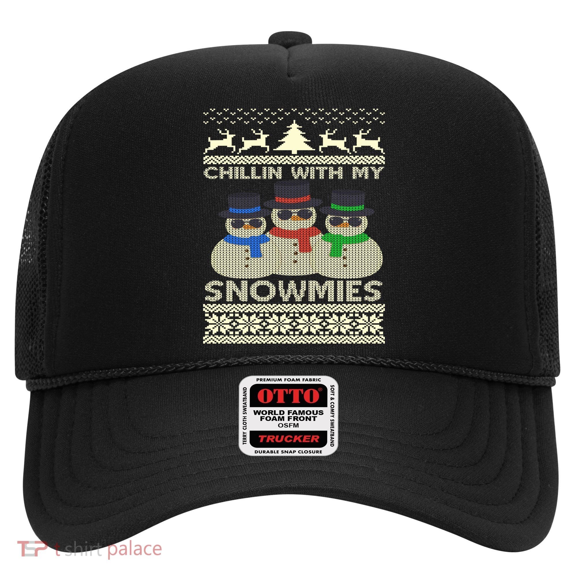 Chillin With My Snowmies Ugly Christmas Hat