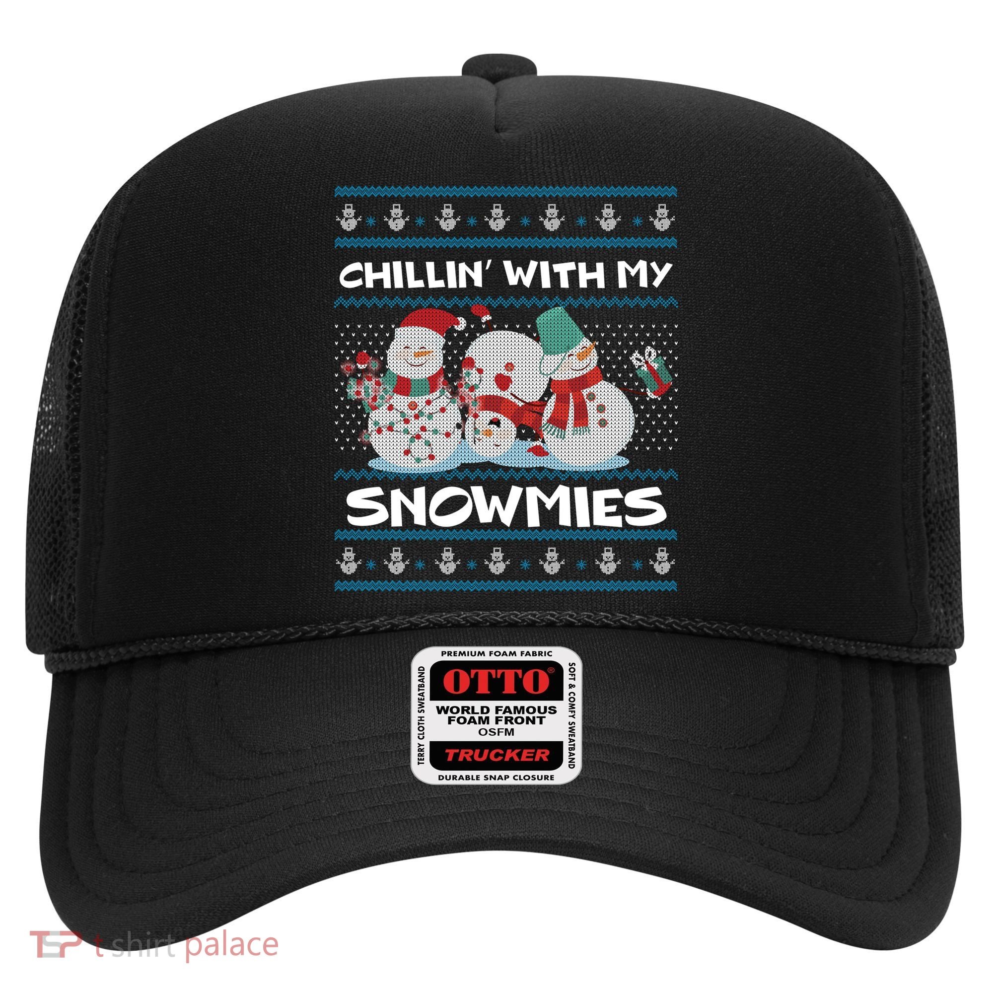 Chillin' With My Snowmies Ugly Christmas Hat