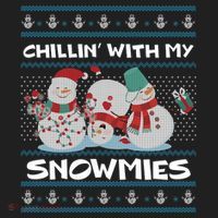 Chillin' With My Snowmies Ugly Christmas Hat thumb 2