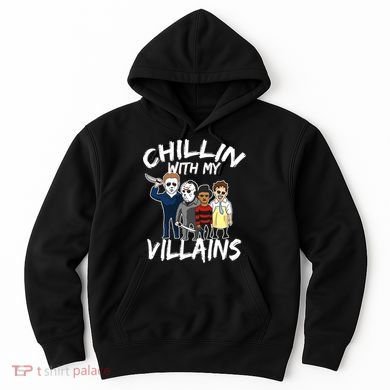 Chillin With My Villains Hoodie