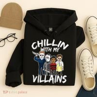 Chillin With My Villains Hoodie thumb 4