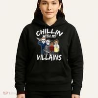 Chillin With My Villains Hoodie thumb 5