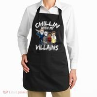 Chillin With My Villains Apron thumb 2