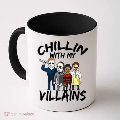 Chillin With My Villains Coffee Mug