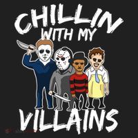 Chillin With My Villains Beanie thumb 2