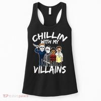Chillin With My Villains Women's Tank Top thumb 0