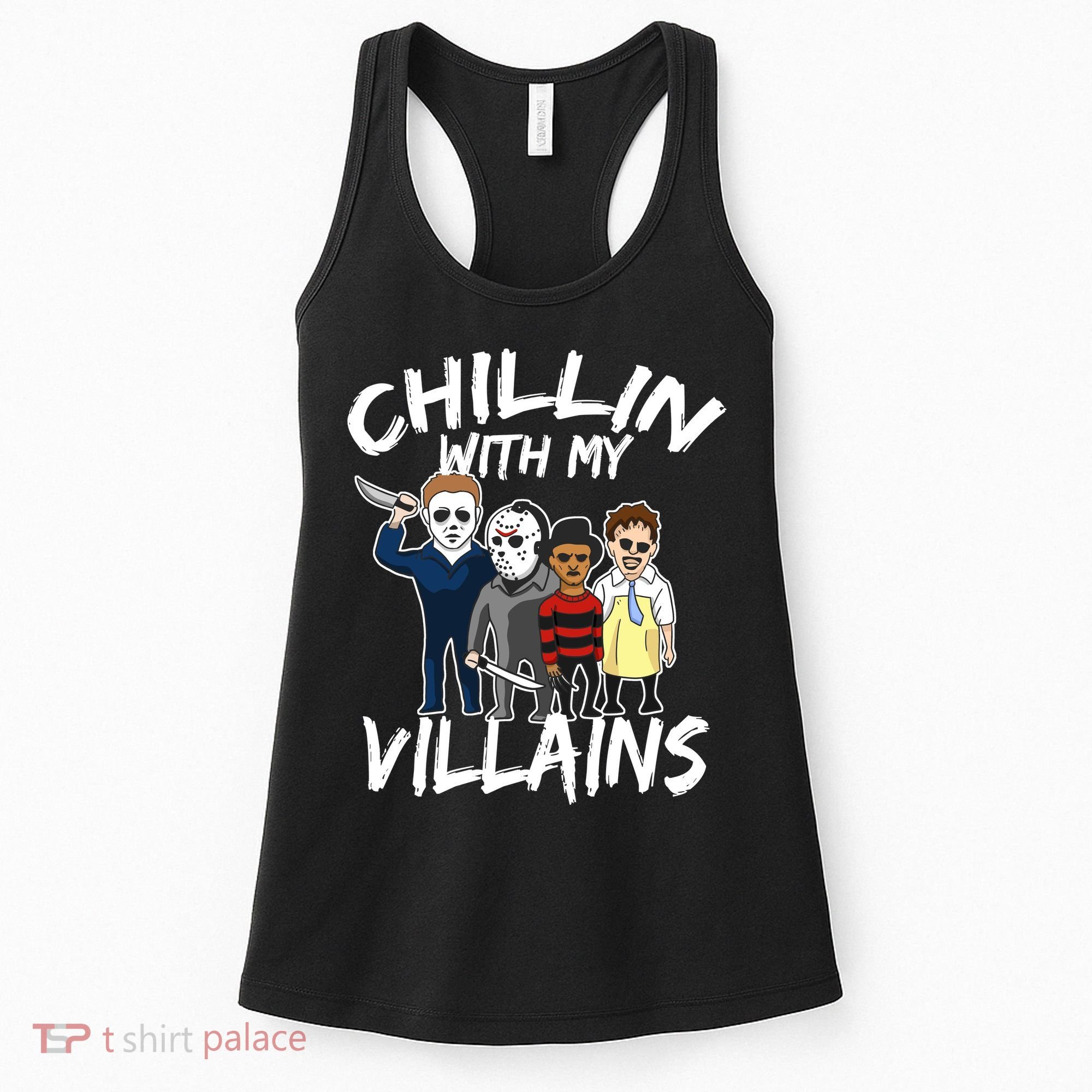 Chillin With My Villains Women's Tank Top