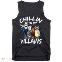 Chillin With My Villains Tank Top thumb 0