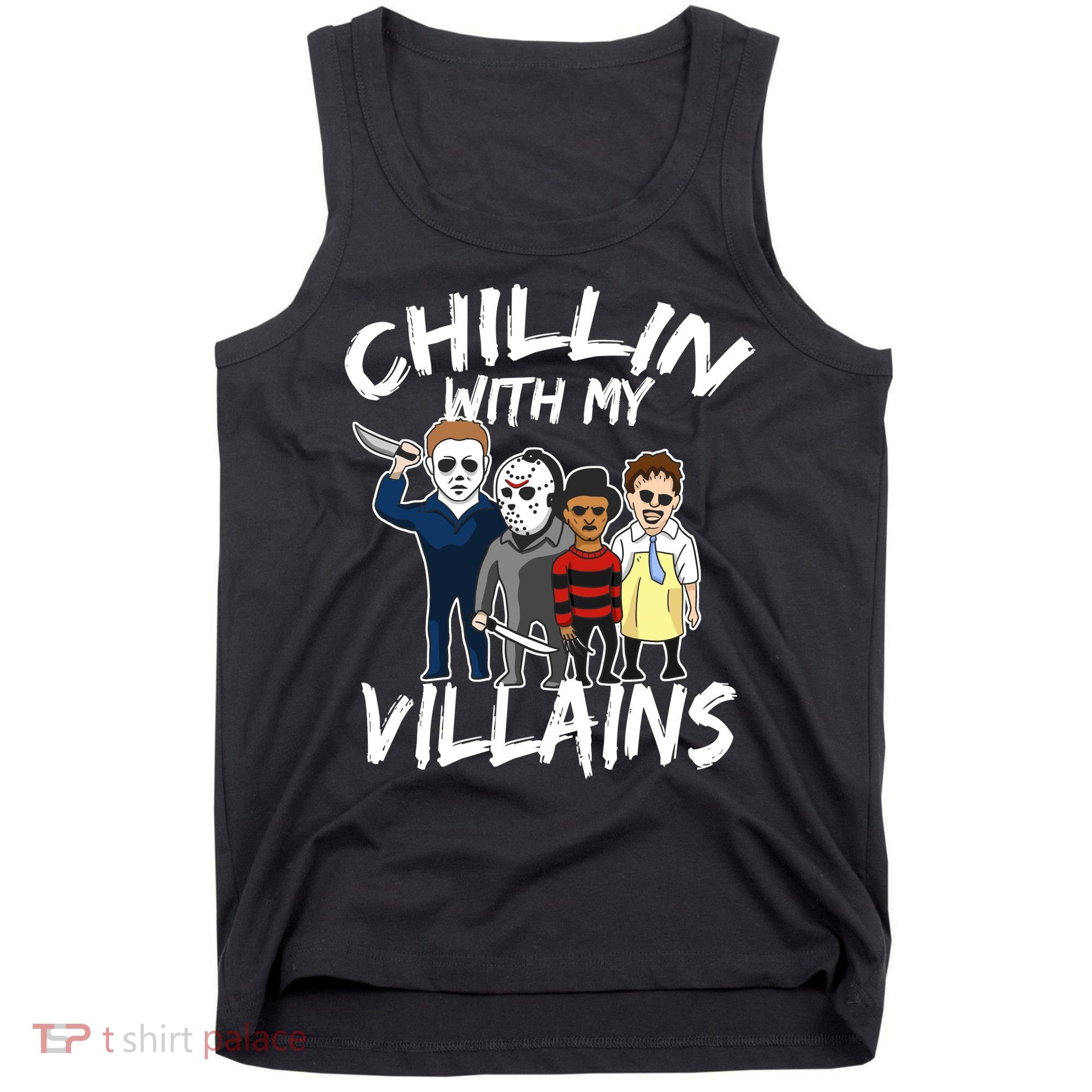 Chillin With My Villains Tank Top
