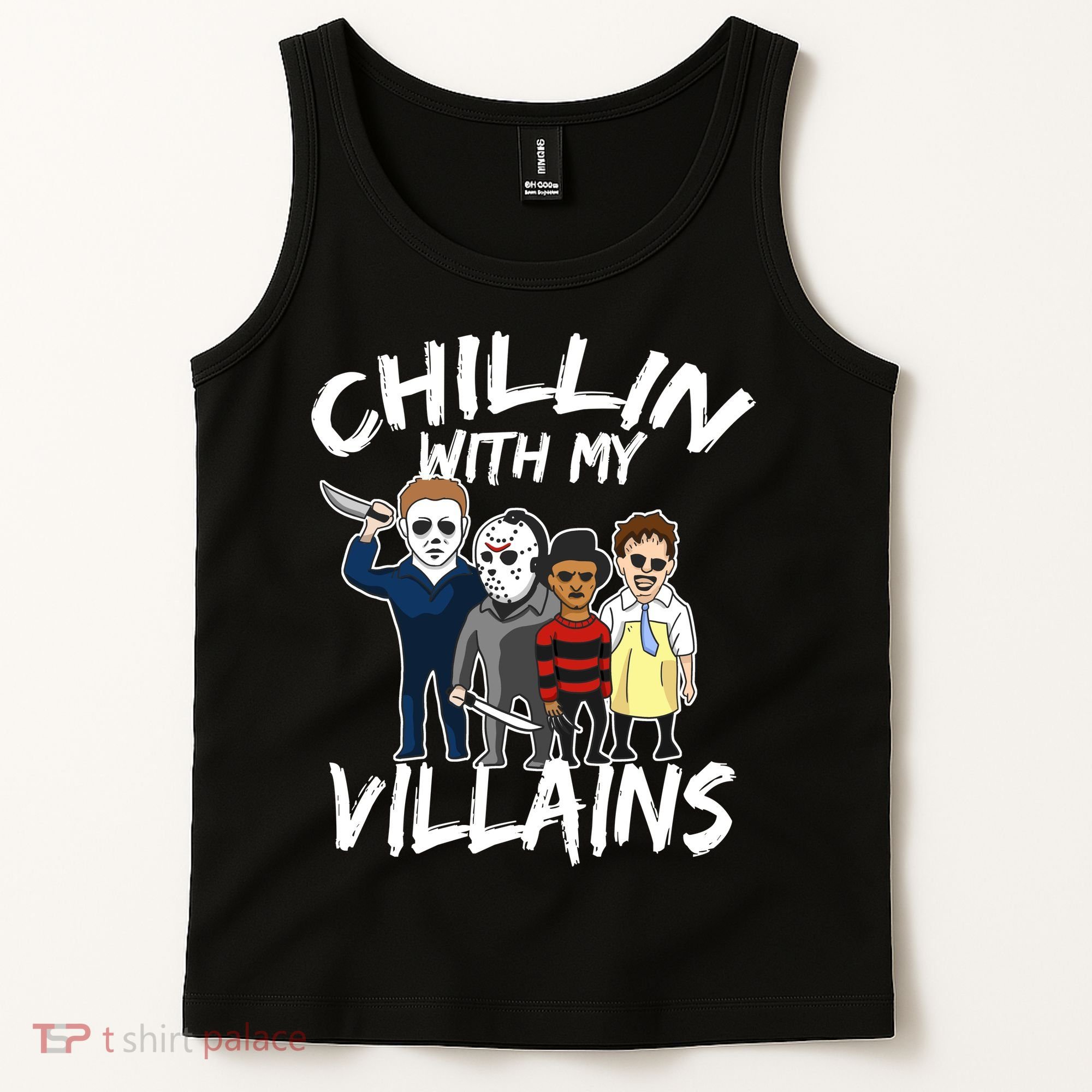 Chillin With My Villains Tank Top