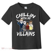 Chillin With My Villains Toddler T-Shirt thumb 0