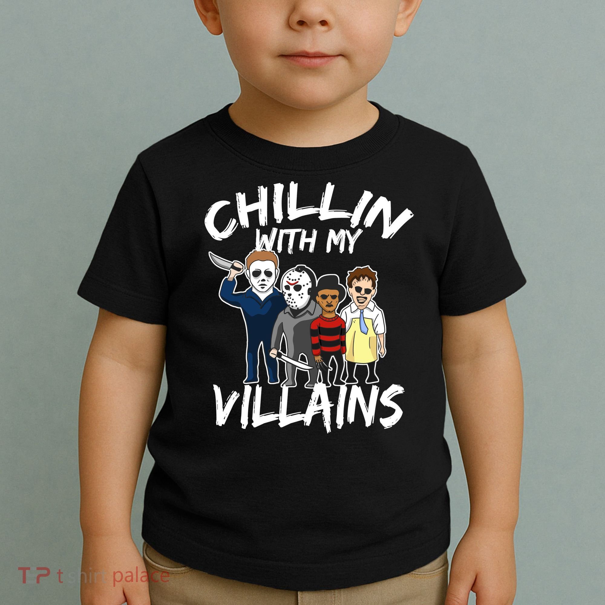 Chillin With My Villains Toddler T-Shirt