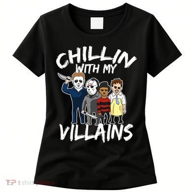 Chillin With My Villains Women's T-Shirt