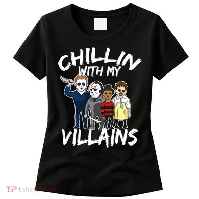 Chillin With My Villains Women's T-Shirt