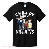 Chillin With My Villains Kids T-Shirt thumb 0