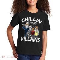 Chillin With My Villains Kids T-Shirt thumb 2
