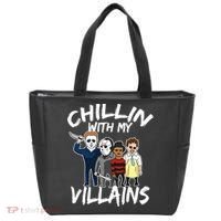 Chillin With My Villains Tote Bag thumb 0