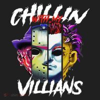Chillin With My Villains Horror Movie Funny Beanie thumb 2