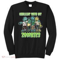 Chillin With My Zombies Sweatshirt thumb 0