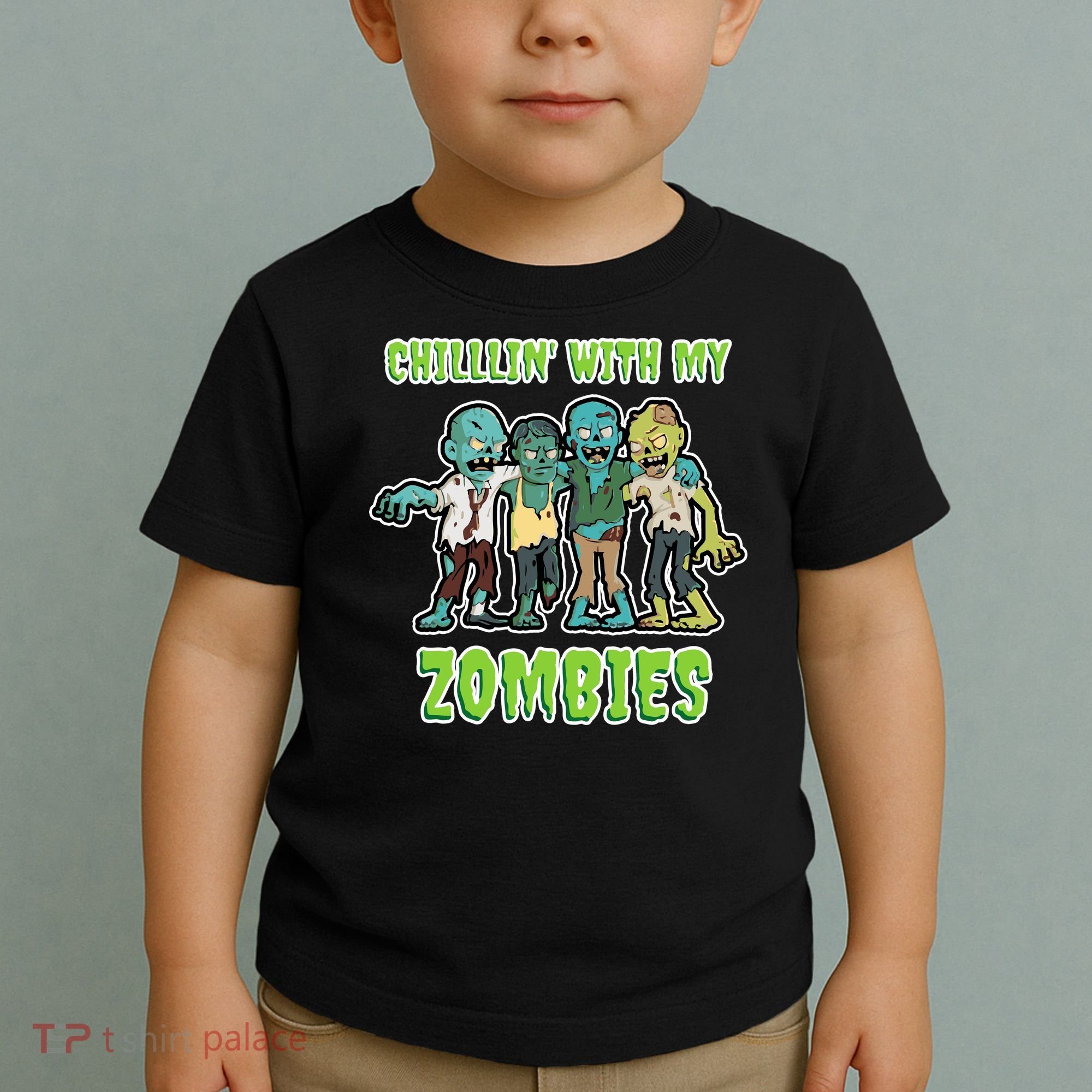 Chillin With My Zombies Toddler T-Shirt