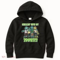 Chillin With My Zombies Kids Hoodie thumb 0