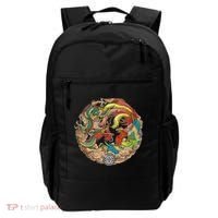 Chinese Dragon and Phoenix Yin Yang Backpack thumb 0
