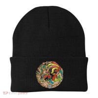 Chinese Dragon and Phoenix Yin Yang Beanie thumb 0