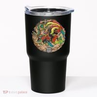 Chinese Dragon and Phoenix Yin Yang Tumbler thumb 0