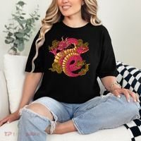 Chinese Dragon Creature Comfort Colors T-Shirt thumb 2