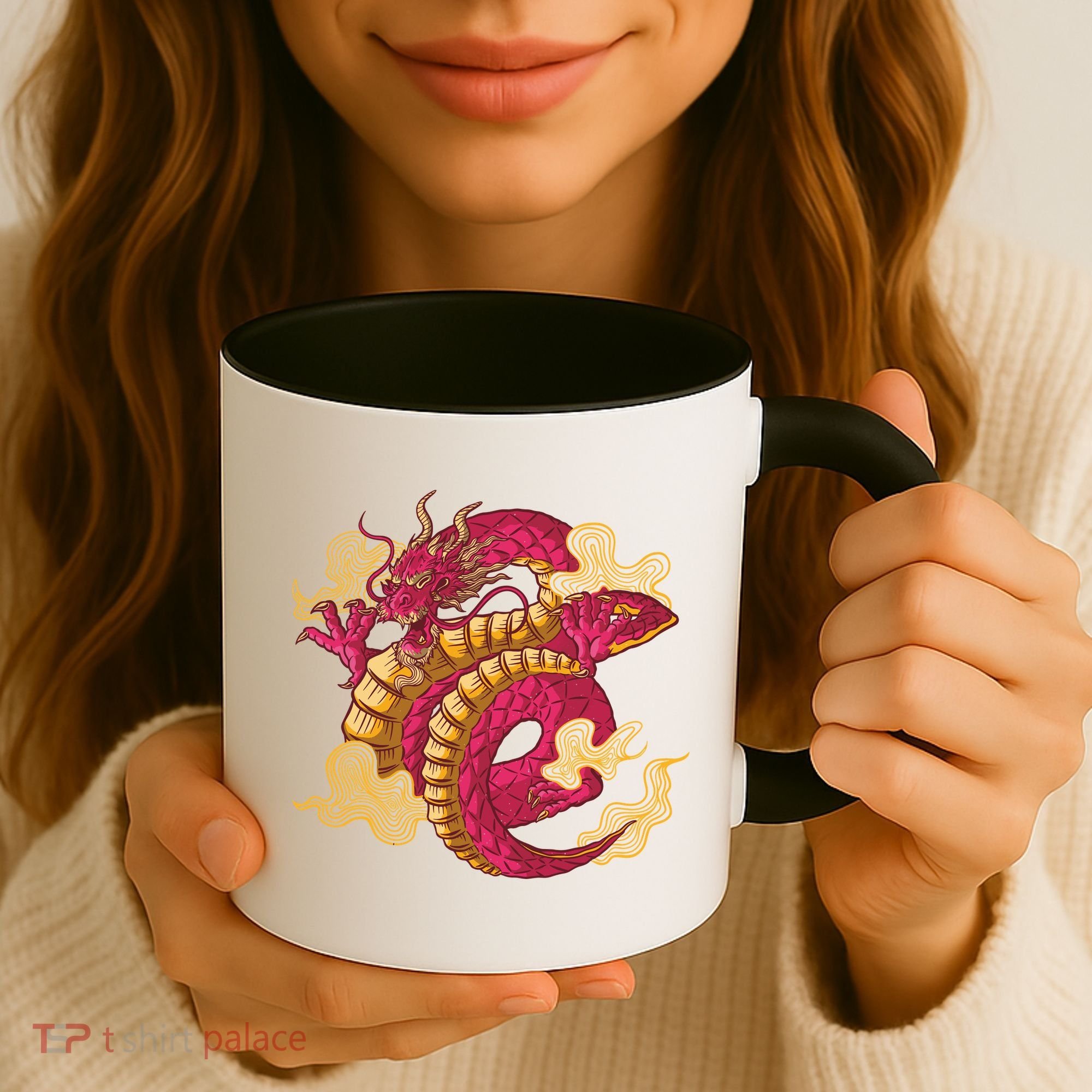 Chinese Dragon Creature Coffee Mug