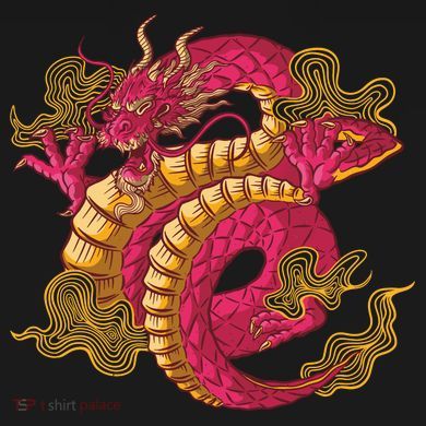 Chinese Dragon Creature Performance Fleece Hoodie