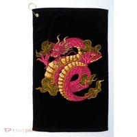Chinese Dragon Creature Golf Towel thumb 0