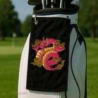 Chinese Dragon Creature Golf Towel thumb 2