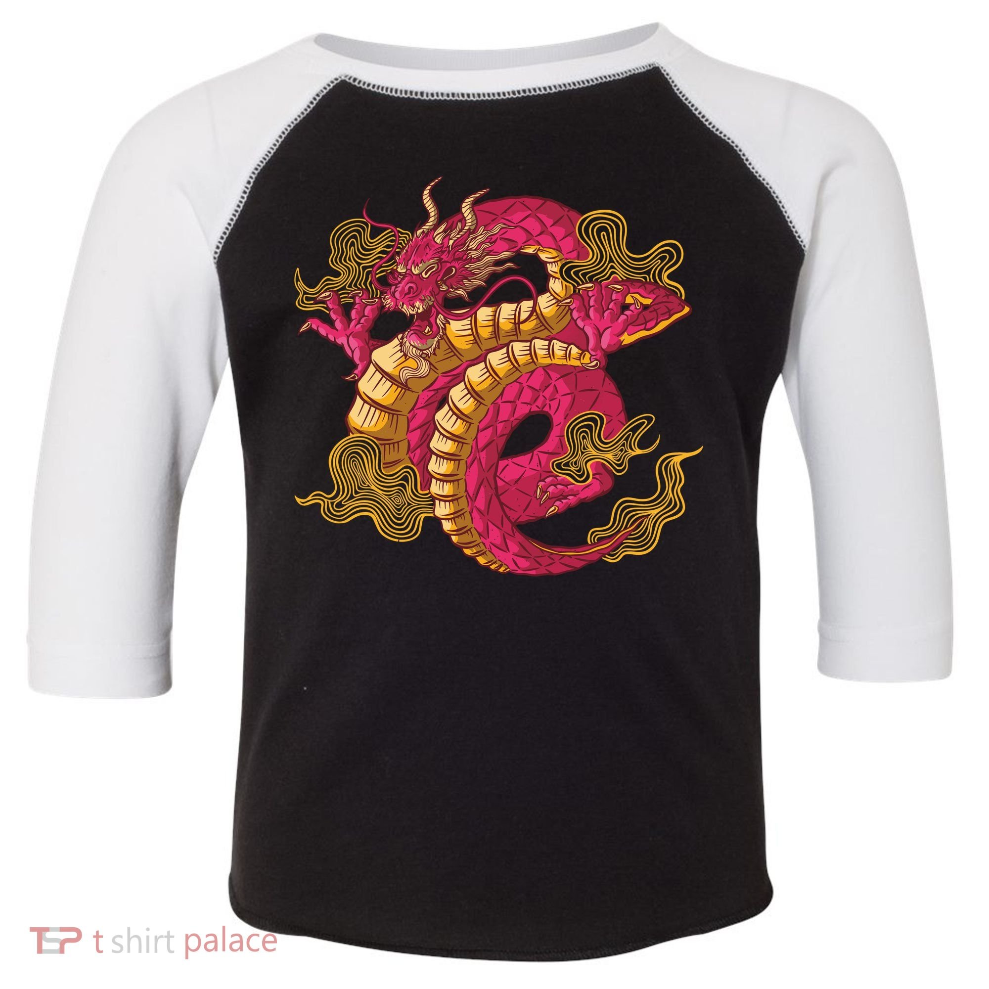 Chinese Dragon Creature Toddler Fine Jersey T-Shirt