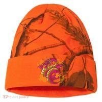 Chinese Dragon Creature Kati Licensed 12" Camo Cuffed Beanie thumb 0