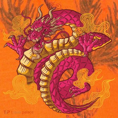 Chinese Dragon Creature Kati Licensed 12" Camo Cuffed Beanie
