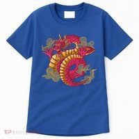 Chinese Dragon Creature Tall T-Shirt thumb 0