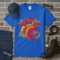 Chinese Dragon Creature Tall T-Shirt thumb 3