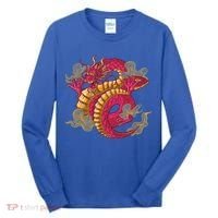 Chinese Dragon Creature Tall Long Sleeve Shirt thumb 0