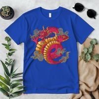 Chinese Dragon Creature Premium T-Shirt thumb 2