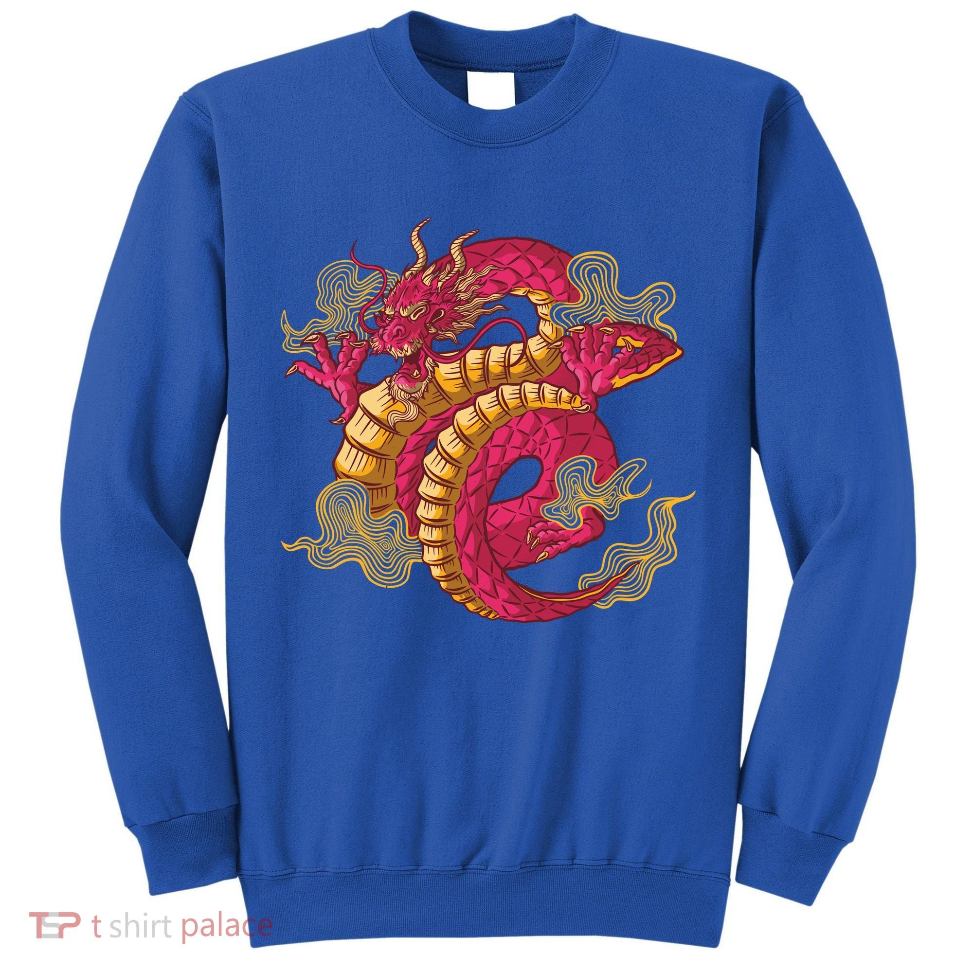Chinese Dragon Creature Tall Sweatshirt