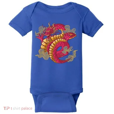 Chinese Dragon Creature Baby Bodysuit