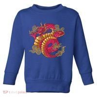 Chinese Dragon Creature Toddler Sweatshirt thumb 0
