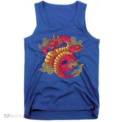 Chinese Dragon Creature Tank Top